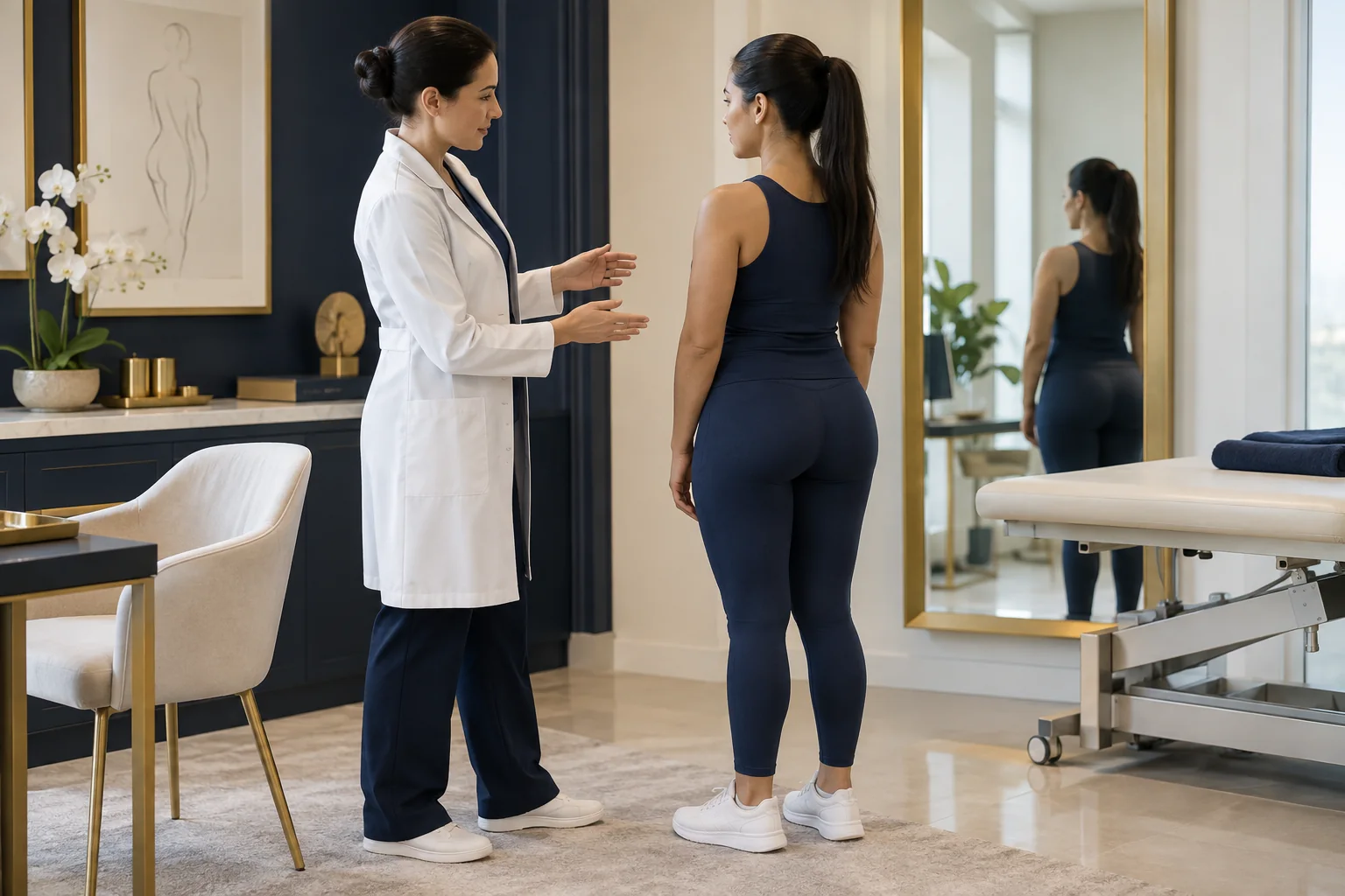 Brazilian Butt Lift (BBL) — AI-generated representative visual