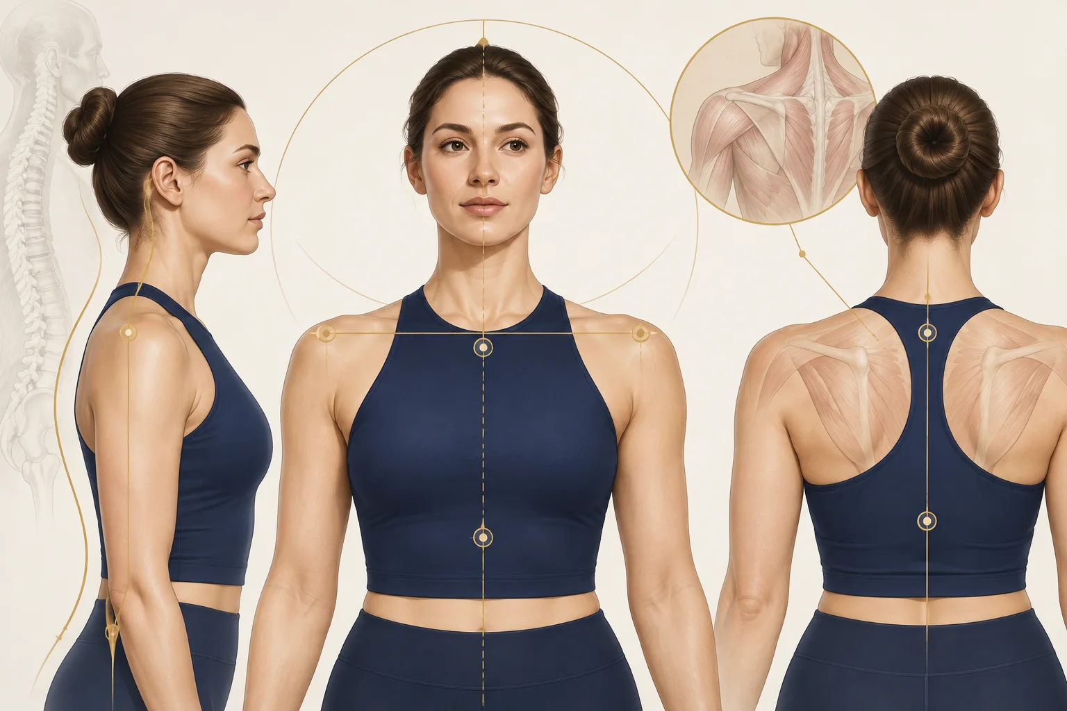 Breast Reduction — educational medical illustration