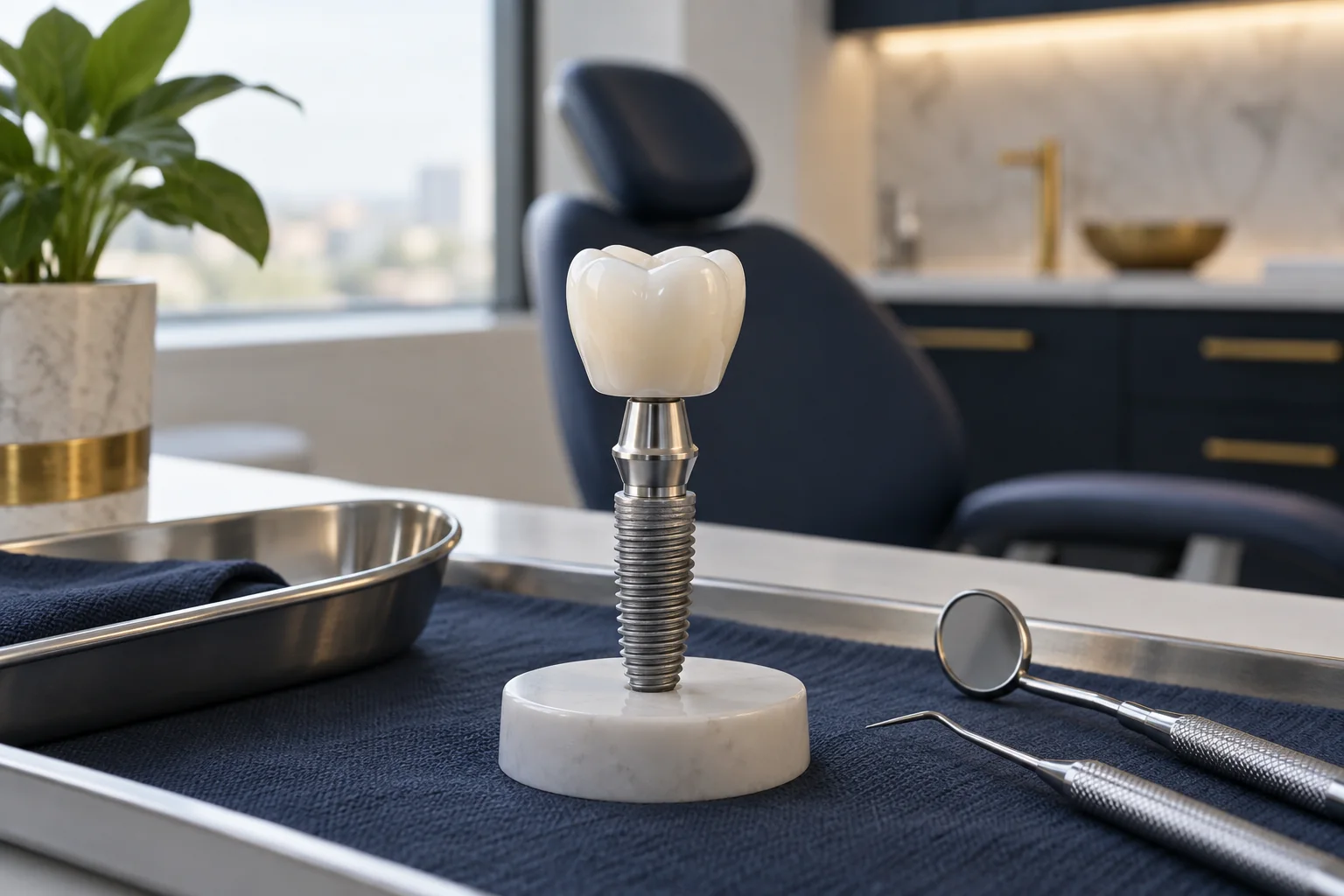 Dental Implants — AI-generated representative visual