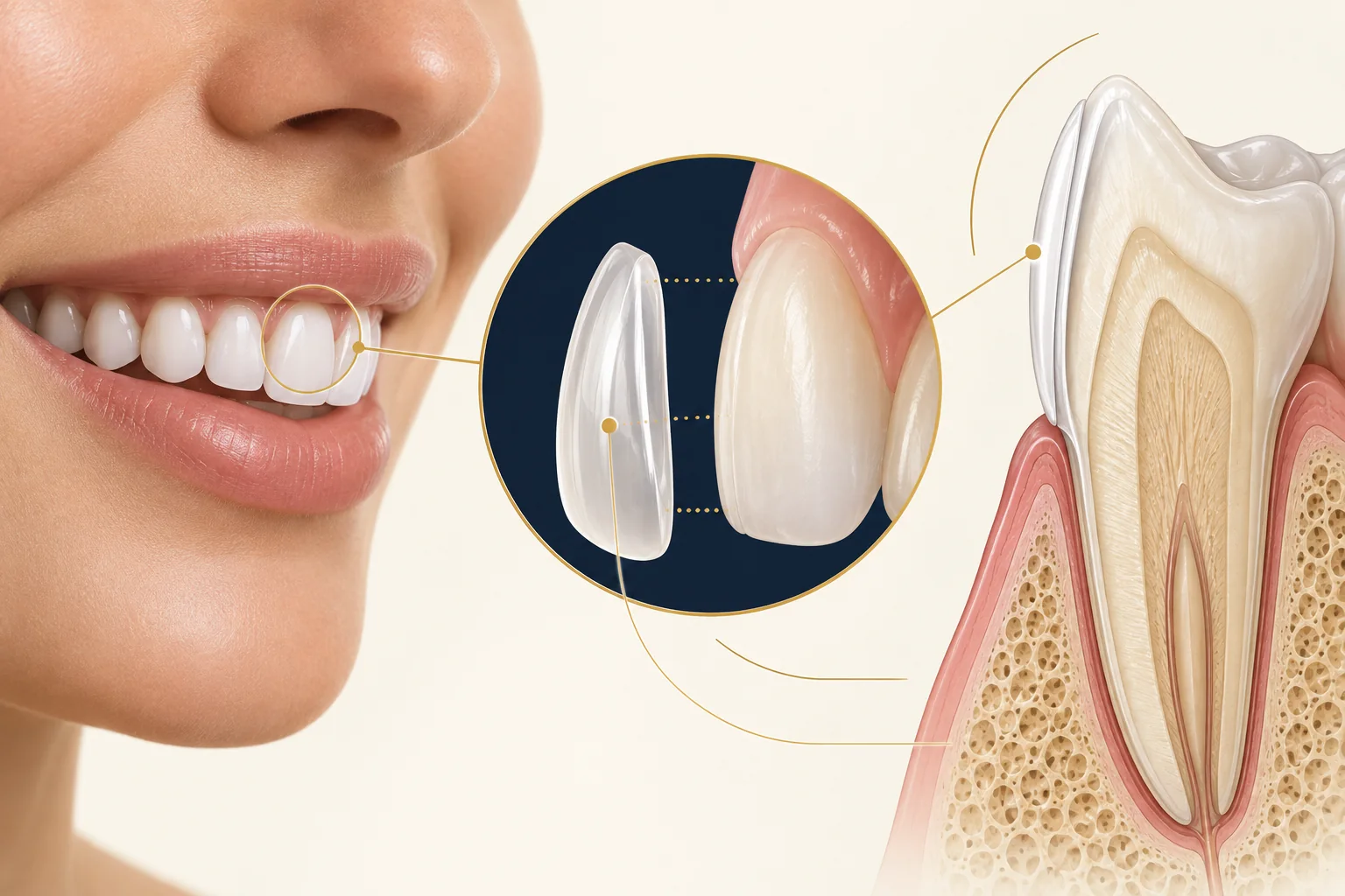 Dental Veneers — conceptual assessment diagram