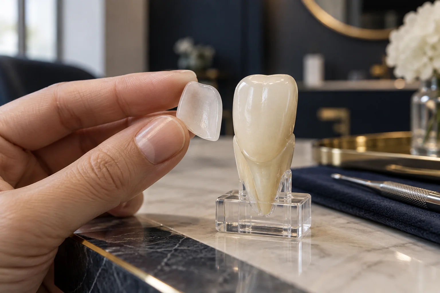Dental Veneers — AI-generated representative visual