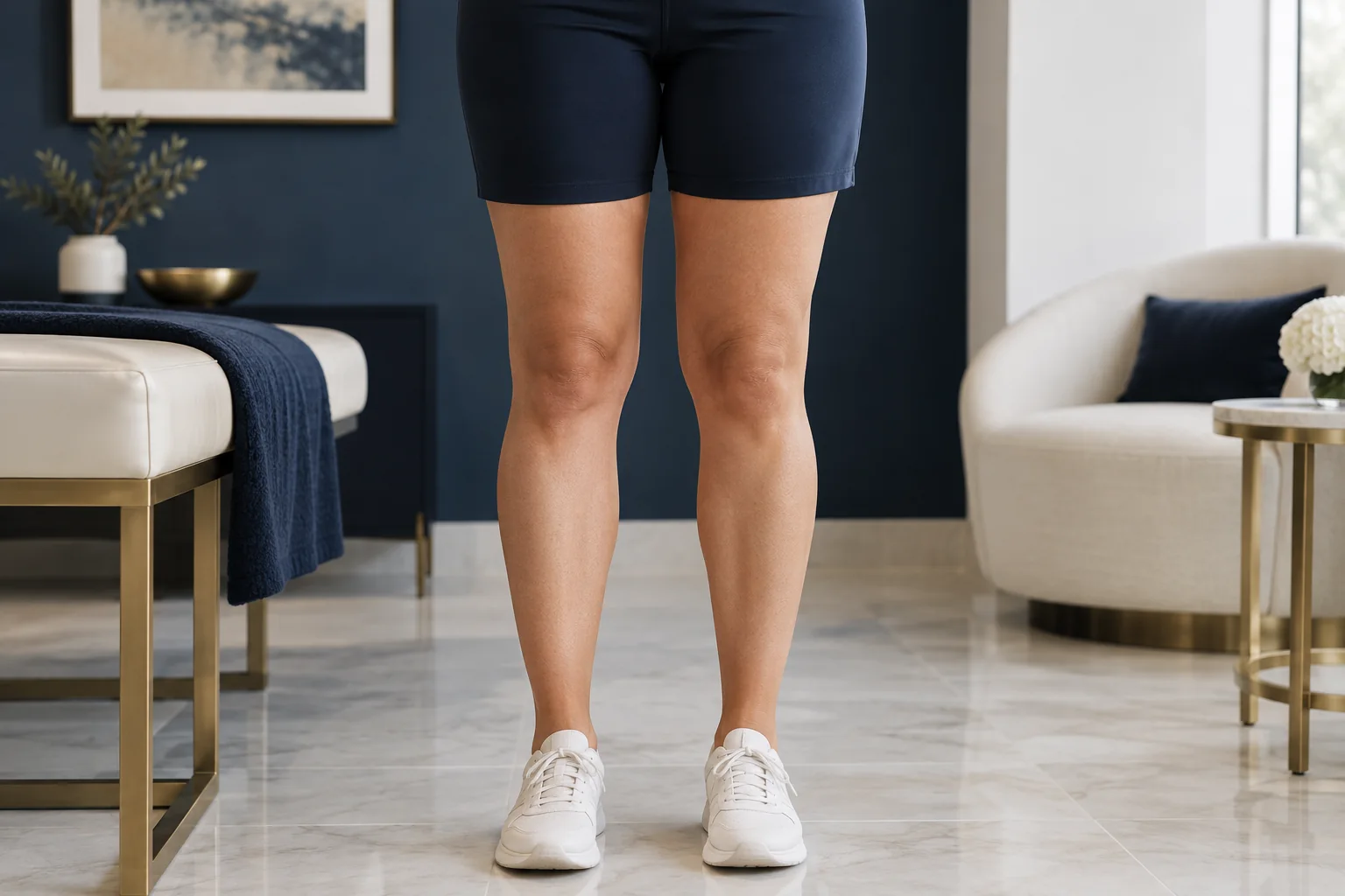 Leg Lift (Thigh Lift) — AI-generated representative visual