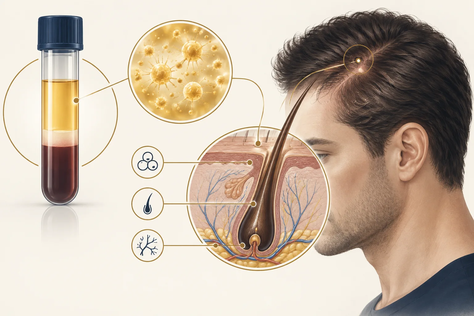 PRP Treatment for Hair — conceptual assessment diagram