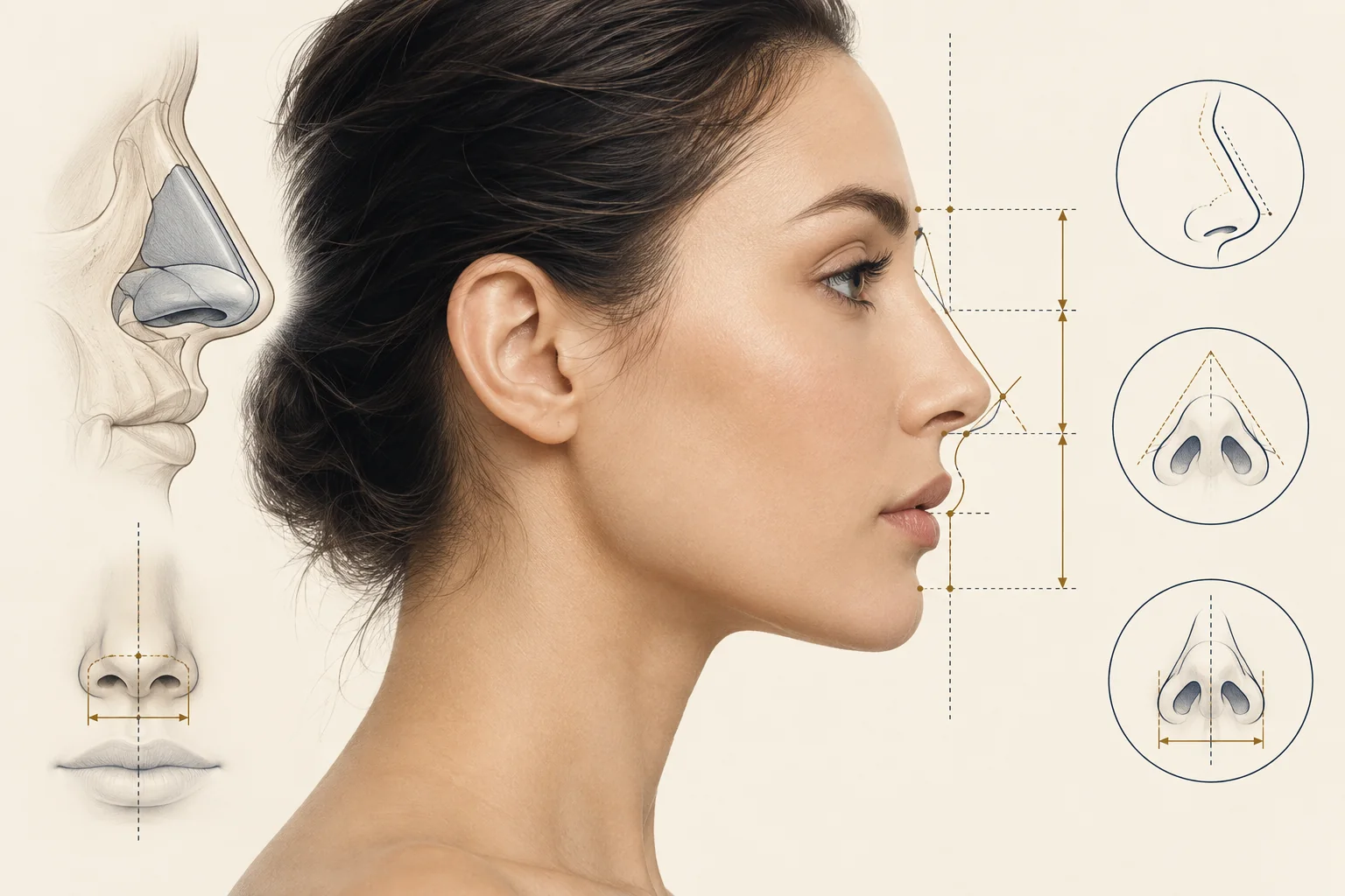 Rhinoplasty — conceptual assessment diagram